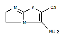 (9ci)-3-氨基-5,6-二氫-咪唑并[2,1-b]噻唑-2-甲腈結構式_787500-08-7結構式