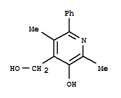 4-Pyridinemethanol,3-hydroxy-2,5-dimethyl-6-phenyl-(9ci)Structure,790164-00-0Structure 4-Pyridinemethanol,3-hydroxy-2,5-dimethyl-6-phenyl-(9ci) Structure,790164-00-0Structure
