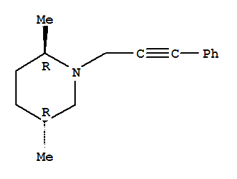 Piperidine, 2,5-dimethyl-1-(3-phenyl-2-propynyl)-, (2r,5r)-rel-(9ci)Structure,790205-14-0Structure Piperidine, 2,5-dimethyl-1-(3-phenyl-2-propynyl)-, (2r,5r)-rel-(9ci) Structure,790205-14-0Structure