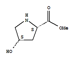 (4r)-rel-(9ci)-4-羥基-D-脯氨酸甲酯結(jié)構(gòu)式_790644-51-8結(jié)構(gòu)式