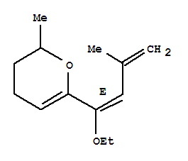 (9ci)-6-[(1e)-1-乙氧基-3-甲基-1,3-丁二烯基]-3,4-二氫-2-甲基-2H-吡喃結(jié)構(gòu)式_790662-01-0結(jié)構(gòu)式