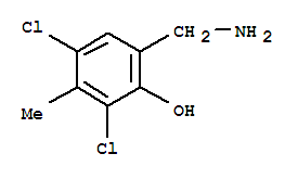 Phenol, 6-(aminomethyl)-2,4-dichloro-3-methyl-(9ci)Structure,791001-51-9Structure Phenol, 6-(aminomethyl)-2,4-dichloro-3-methyl-(9ci) Structure,791001-51-9Structure