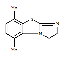 (9ci)-2,3-二氫-5,8-二甲基-咪唑并[2,1-b]苯并噻唑結(jié)構(gòu)式_791014-34-1結(jié)構(gòu)式