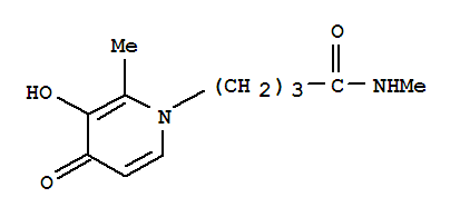 1(4H)-pyridinebutanamide, 3-hydroxy-n,2-dimethyl-4-oxo-(9ci)Structure,791766-04-6Structure 1(4H)-pyridinebutanamide, 3-hydroxy-n,2-dimethyl-4-oxo-(9ci) Structure,791766-04-6Structure