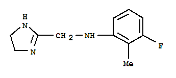 (9ci)-n-(3-氟-2-甲基苯基)-4,5-二氫-1H-咪唑-2-甲胺結(jié)構(gòu)式_792153-97-0結(jié)構(gòu)式