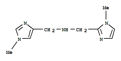 (9ci)-1-甲基-n-[(1-甲基-1H-咪唑-4-基)甲基]-1H-咪唑-2-甲胺結構式_792160-66-8結構式