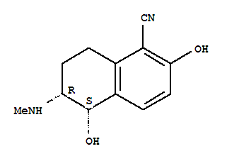 1-Naphthalenecarbonitrile, 5,6,7,8-tetrahydro-2,5-dihydroxy-6-(methylamino)-, cis-(9ci)Structure,793611-72-0Structure 1-Naphthalenecarbonitrile, 5,6,7,8-tetrahydro-2,5-dihydroxy-6-(methylamino)-, cis-(9ci) Structure,793611-72-0Structure