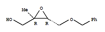 (2r,3r)-rel-(9ci)-2-甲基-3-[(苯基甲氧基)甲基]-環(huán)氧乙烷甲醇結構式_794513-02-3結構式