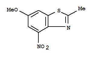 (4ci)-6-甲氧基-2-甲基-4-硝基-苯并噻唑結(jié)構(gòu)式_796073-49-9結(jié)構(gòu)式