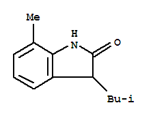 2H-indol-2-one,1,3-dihydro-7-methyl-3-(2-methylpropyl)-(9ci)Structure,797052-36-9Structure 2H-indol-2-one,1,3-dihydro-7-methyl-3-(2-methylpropyl)-(9ci) Structure,797052-36-9Structure