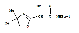 (9ci)-n-(1,1-二甲基乙基)-4,5-二氫-alpha,4,4-三甲基-2-噁唑乙酰胺結(jié)構(gòu)式_798562-07-9結(jié)構(gòu)式