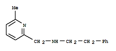 2-Pyridinemethanamine,6-methyl-n-(2-phenylethyl)-(9ci)Structure,799260-11-0Structure 2-Pyridinemethanamine,6-methyl-n-(2-phenylethyl)-(9ci) Structure,799260-11-0Structure