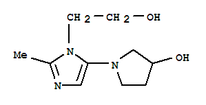 1H-imidazole-1-ethanol,5-(3-hydroxy-1-pyrrolidinyl)-2-methyl-(9ci) Structure,799814-03-2Structure