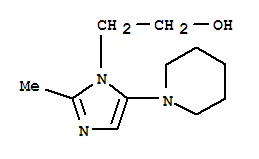 1H-imidazole-1-ethanol,2-methyl-5-(1-piperidinyl)-(9ci) Structure,799814-14-5Structure