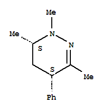 Pyridazine, 1,4,5,6-tetrahydro-1,3,6-trimethyl-4-phenyl-, cis-(8ci)Structure,802010-63-5Structure Pyridazine, 1,4,5,6-tetrahydro-1,3,6-trimethyl-4-phenyl-, cis-(8ci) Structure,802010-63-5Structure