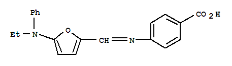 (8ci)-p-[[5-(n-乙基苯胺)糠基]氨基]-苯甲酸結(jié)構(gòu)式_802329-59-5結(jié)構(gòu)式