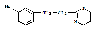4H-1,3-thiazine,5,6-dihydro-2-(m-methylphenethyl)-(8ci)Structure,802597-89-3Structure 4H-1,3-thiazine,5,6-dihydro-2-(m-methylphenethyl)-(8ci) Structure,802597-89-3Structure