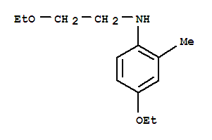 P-phenetidine, n-(2-ethoxyethyl)-2-methyl-(8ci)Structure,802608-43-1Structure P-phenetidine, n-(2-ethoxyethyl)-2-methyl-(8ci) Structure,802608-43-1Structure