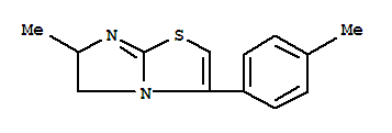(8ci)-5,6-二氫-6-甲基-3-對(duì)甲苯-咪唑并[2,1-b]噻唑結(jié)構(gòu)式_803626-65-5結(jié)構(gòu)式