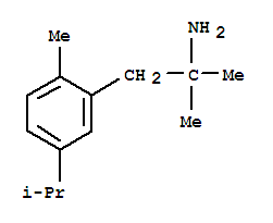 Benzeneethanamine, alpha,alpha,2-trimethyl-5-(1-methylethyl)-(9ci)Structure,803634-70-0Structure Benzeneethanamine, alpha,alpha,2-trimethyl-5-(1-methylethyl)-(9ci) Structure,803634-70-0Structure