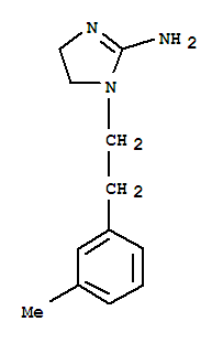 (9ci)-4,5-二氫-1-[2-(3-甲基苯基)乙基]-1H-咪唑-2-胺結構式_803647-50-9結構式