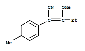 Benzeneacetonitrile, alpha-(1-methoxypropylidene)-4-methyl-(9ci)Structure,805235-79-4Structure Benzeneacetonitrile, alpha-(1-methoxypropylidene)-4-methyl-(9ci) Structure,805235-79-4Structure