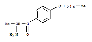1-Propanone, 2-amino-1-(4-pentylphenyl)- Structure,806601-63-8Structure