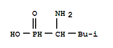 Phosphinic acid, p-(1-amino-3-methylbutyl)-Structure,80744-65-6Structure Phosphinic acid, p-(1-amino-3-methylbutyl)- Structure,80744-65-6Structure