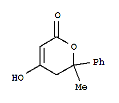 2H-pyran-2-one,5,6-dihydro-4-hydroxy-6-methyl-6-phenyl-(9ci)Structure,807609-60-5Structure 2H-pyran-2-one,5,6-dihydro-4-hydroxy-6-methyl-6-phenyl-(9ci) Structure,807609-60-5Structure