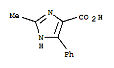 1H-imidazole-4-carboxylicacid,2-methyl-5-phenyl-(9ci) Structure,807624-23-3Structure