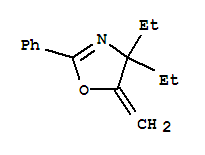 (9ci)-4,4-二乙基-4,5-二氫-5-亞甲基-2-苯基-噁唑結(jié)構(gòu)式_808737-53-3結(jié)構(gòu)式