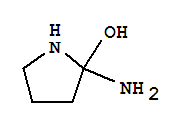 2-Pyrrolidinol,2-amino-(9ci)Structure,81027-58-9Structure 2-Pyrrolidinol,2-amino-(9ci) Structure,81027-58-9Structure