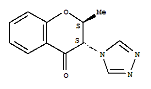 (2r,3r)-rel-(9ci)-2,3-二氫-2-甲基-3-(4h-1,2,4-噻唑-4-基)-4H-1-苯并吡喃-4-酮結(jié)構(gòu)式_810692-82-1結(jié)構(gòu)式