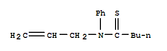 Pentanethioamide, n-phenyl-n-2-propenyl-(9ci)Structure,81114-09-2Structure Pentanethioamide, n-phenyl-n-2-propenyl-(9ci) Structure,81114-09-2Structure