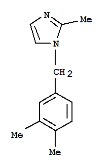 1H-imidazole,1-[(3,4-dimethylphenyl)methyl]-2-methyl-(9ci) Structure,811448-16-5Structure