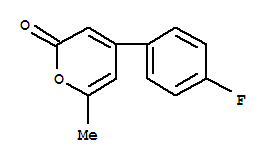 2H-pyran-2-one,4-(4-fluorophenyl)-6-methyl-(9ci)Structure,811862-80-3Structure 2H-pyran-2-one,4-(4-fluorophenyl)-6-methyl-(9ci) Structure,811862-80-3Structure