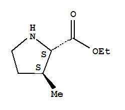 (3s)-(9ci)-3-甲基-L-脯氨酸乙酯結(jié)構(gòu)式_817554-69-1結(jié)構(gòu)式