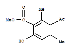 (9ci)-3-乙?；?6-羥基-2,4-二甲基-苯甲酸甲酯結(jié)構(gòu)式_819052-41-0結(jié)構(gòu)式