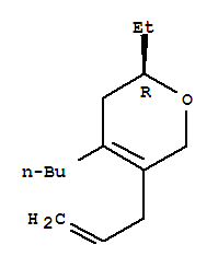(2r)-(9ci)-4-丁基-2-乙基-3,6-二氫-5-(2-丙烯基)-2H-吡喃結(jié)構(gòu)式_821783-01-1結(jié)構(gòu)式