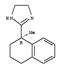 (9ci)-4,5-二氫-2-[(1r)-1,2,3,4-四氫-1-甲基-1-萘]-1H-咪唑結(jié)構(gòu)式_824977-92-6結(jié)構(gòu)式