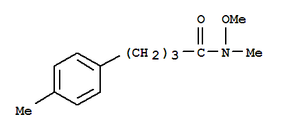 Benzenebutanamide, n-methoxy-n,4-dimethyl-(9ci)Structure,827345-02-8Structure Benzenebutanamide, n-methoxy-n,4-dimethyl-(9ci) Structure,827345-02-8Structure