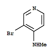 4-Pyridinamine,3-bromo-n-methyl-(9ci)Structure,84539-38-8Structure 4-Pyridinamine,3-bromo-n-methyl-(9ci) Structure,84539-38-8Structure