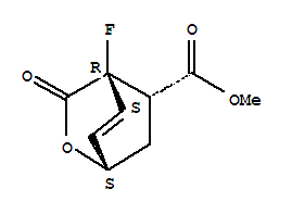 (1R,4S,5R)-rel-(9CI)-4-氟-3-氧代-2-噁雙環(huán)[2.2.2]-7-辛烯-5-羧酸甲酯結(jié)構(gòu)式_847823-46-5結(jié)構(gòu)式