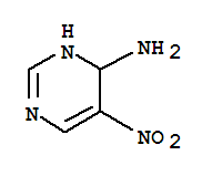 4-Pyrimidinamine, 1,4-dihydro-5-nitro-(9ci)Structure,84928-80-3Structure 4-Pyrimidinamine, 1,4-dihydro-5-nitro-(9ci) Structure,84928-80-3Structure