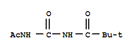 (4ci)-1-乙?；?3-三甲基乙酰脲結(jié)構(gòu)式_854643-13-3結(jié)構(gòu)式