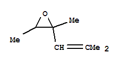 2,3-二甲基-2-(2-甲基-1-丙烯-1-基)-環(huán)氧乙烷結(jié)構(gòu)式_856633-44-8結(jié)構(gòu)式