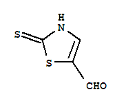 5-Thiazolecarboxaldehyde,2-mercapto-(7ci)Structure,856658-34-9Structure 5-Thiazolecarboxaldehyde,2-mercapto-(7ci) Structure,856658-34-9Structure