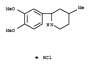 Cis-2-(3,4-dimethoxyphenyl)-4-methylpiperidineStructure,856841-15-1Structure Cis-2-(3,4-dimethoxyphenyl)-4-methylpiperidine Structure,856841-15-1Structure