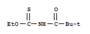 O-乙基(2,2-二甲基丙烷?；?硫代氨基甲酸酯結(jié)構(gòu)式_857283-11-5結(jié)構(gòu)式