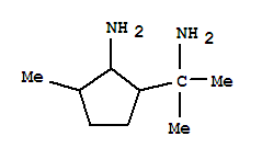 2-(2-Amino-2-propanyl)-5-methylcyclopentanamineStructure,859817-30-4Structure 2-(2-Amino-2-propanyl)-5-methylcyclopentanamine Structure,859817-30-4Structure